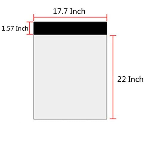 17.7 X 22 Inches Poly Mailers£¬Large Self-Sealing Shipping Envelopes Plastic Mailing Bags 10 Pcs