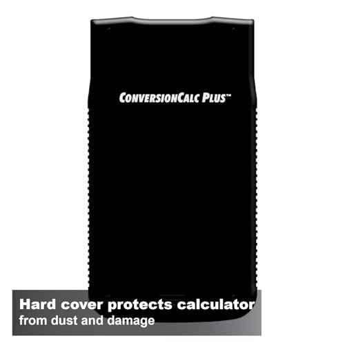 Calculated Industries 8030 ConversionCalc Plus Ultimate Professional Conversion Calculator Tool for Health Care Workers, Scientists, Pharmacists, Nutritionists, Lab Techs, Engineers and Importers