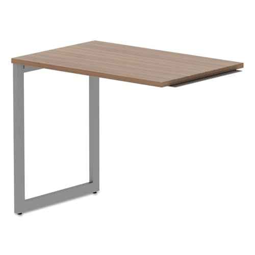 Alera alera Open Office Series o-Leg Return Base, Fully Adjustable, 36 to 70.78w x 23.38d x 28.5h, Silver