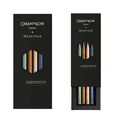 Caran Dache Les Crayons de la Maison Caran d¡¯Ache, No 6 edition Scented Pencils, Special Edition
