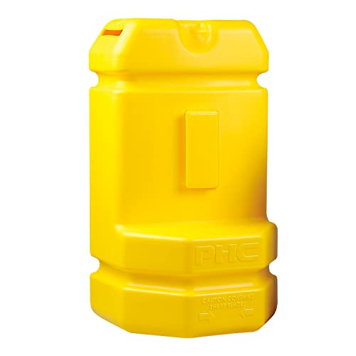 Pacific Handy Cutter Blade Disposal Bank Wall Mount Yellow - Safe Razor Blade Storage