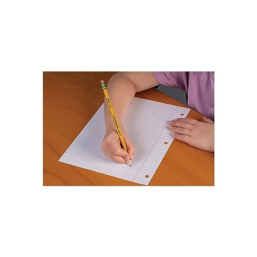 Ticonderoga Pre-Sharpened Wood-Cased #2 Pencils with Eraser - Pack of 12