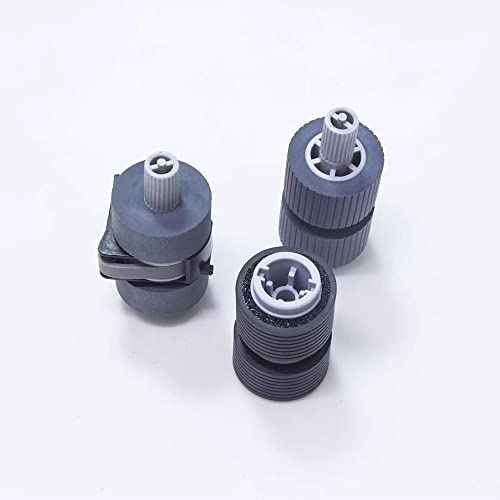 Scanner Pick Roller Brake Roller Replacement Kit for Fujitsu fi-5750 fi-5650 fi-6770 fi-6670 fi-6750 fi-6770A fi-6670A fi-5750C fi-5650C,Pick Roller Brake Roller