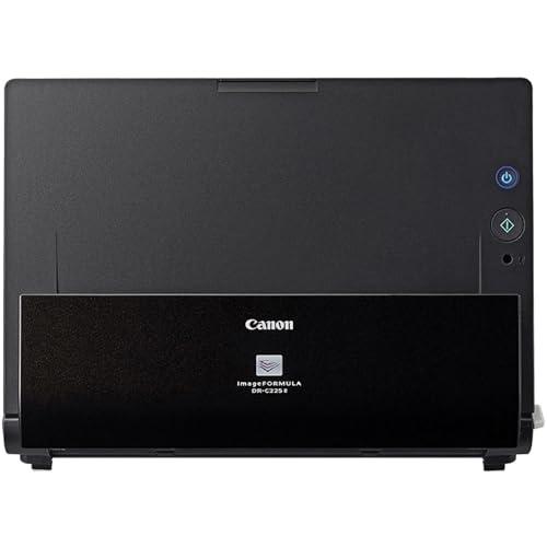 Canon imageFORMULA DR-C225 II Office Document Scanner, Fast Duplex & Space-Saving Design