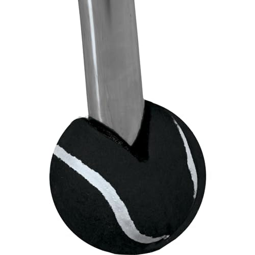 Really Good Stuff Quiet Chair Foot Covers - Black - Set of 24 - Floor Protectors - Reduce Noise and Prevent Scratches - Ideal for Classrooms