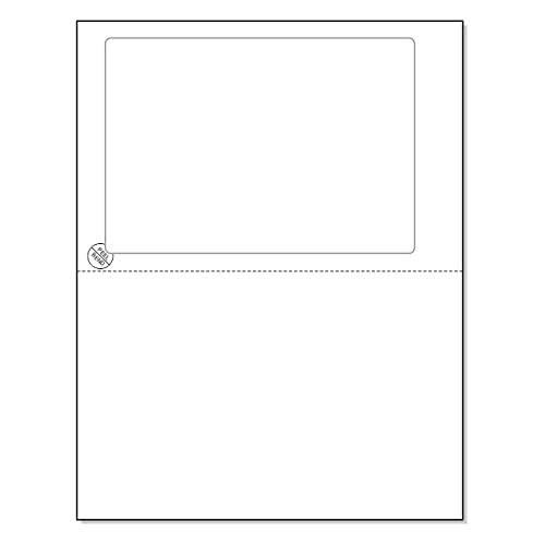 NextDayLabels - 250 Sheets Click Ship Integrated Labels with Tear Off Receipt, Designed for Printing Online Labels. 8-1/2" x 11" Sheet with one Label 6.8125" x 4.75", Use for USPS, Ebay, Paypal, ETC.