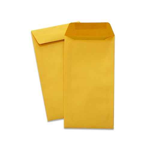 Cashier's Deposit Envelopes | Cash Drop Envelopes (500), Brown
