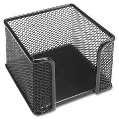 Memo Holder, Holds 3 in. x 3 in. Notes, 3.13 in., Black Mesh