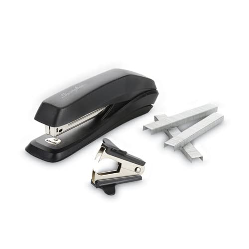 Swingline Stapler Value Pack for Office, 20-Sheet Capacity, Includes 5000 Staples & Remover, Black