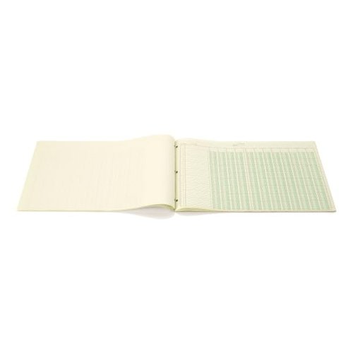 Wilson Jones Columnar Pad, ColumnWrite, 11" x 16-3/8 , 12 Columns, 50 Sheets per Pad (WG7212A), Green