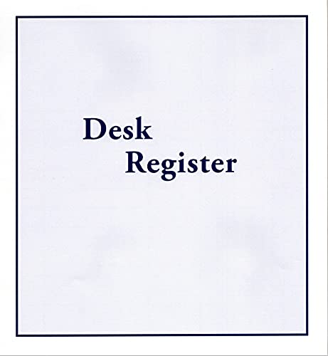 Executive Check Register 8-1/2 x 9-1/4, 192/384 Entries, Magnolia Registers