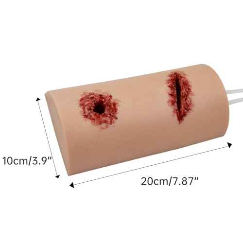 Wound Packing Trainer, Stop The Bleed Practice Kit, Wound Simulator Trainer, Bleeding Control Trainer, Multitask 2-in-1 First Aid Training Kit