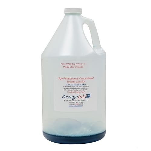 Sealing Solution Concentrate for Postage Meters - Makes 1 Gallon, Compatible Replacement