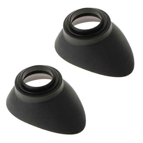 Foldable Eyepiece Covers Rubber Eye Cups For Microscope Long Lasting Use
