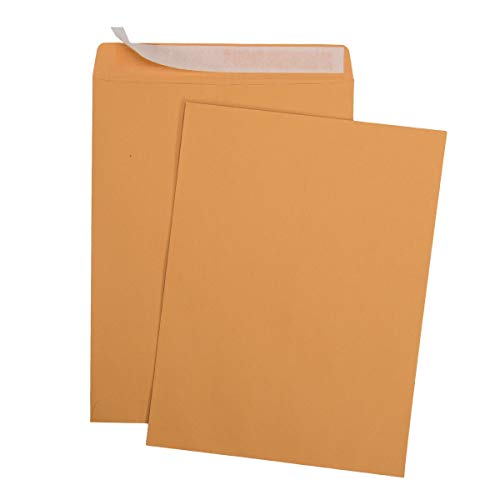 Aimoh 6x9 Manilla Envelopes 100ct Brown Kraft Self Seal Catalog Mailers