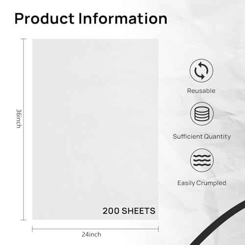 Large Moving Paper Packing Sheets 24x36 Inch Newsprint Paper for Packaging Moving Shipping Supplies, Wrapping Fragile Items, Pet Cage Liners 10.8LB