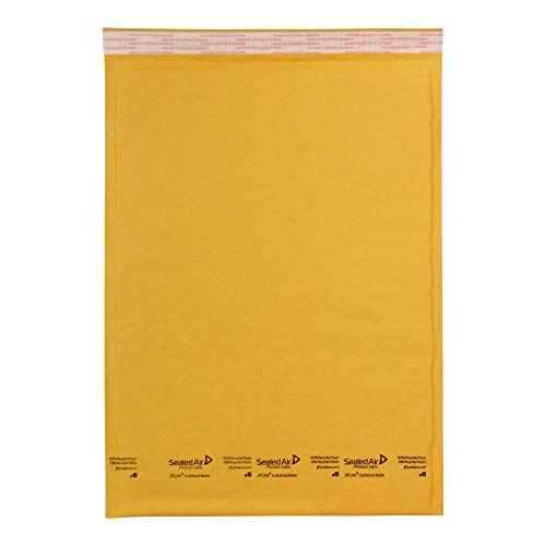 Sealed Air JiffyLite Cellular Cushioned Mailers (SEL39097), brown kraft, 50