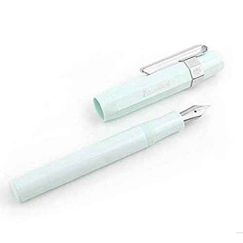 Kaweco Sport Skyline Fountain Pen Mint, Fine Nib Sport Octagonal Clip Chrome
