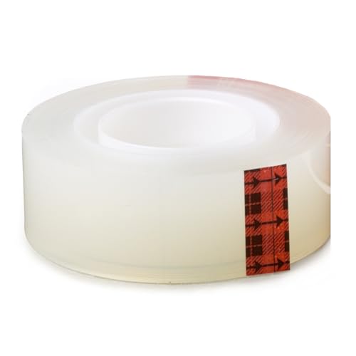 Scotch Transparent Tape 1in Core x 1000in, 3 Rolls (3 Boxes) Clear