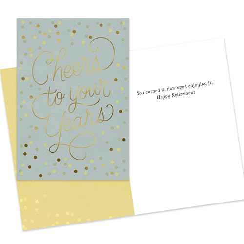 Hallmark Business Bulk 25 Pack Assorted Corporate Retirement Cards for Customers & Employees (Congrats, Cheers & Celebrations), 5 x 7 Cards, Message Inside, Envelopes Included