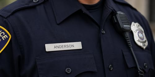 Metal Name Badges Engraved Police Fire Military | Better Badges