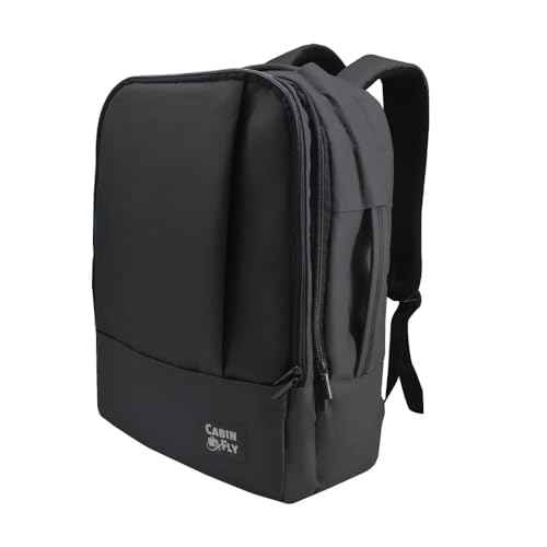 Bellanca WestJet Personal Item Under Seat Backpack 16x6x13 inch Travel Backpack 41x15x33 cm bag maximum diemsnion 43x16x33 cm of Air Canada carry-on 13x6x17 inch Flair Airlines
