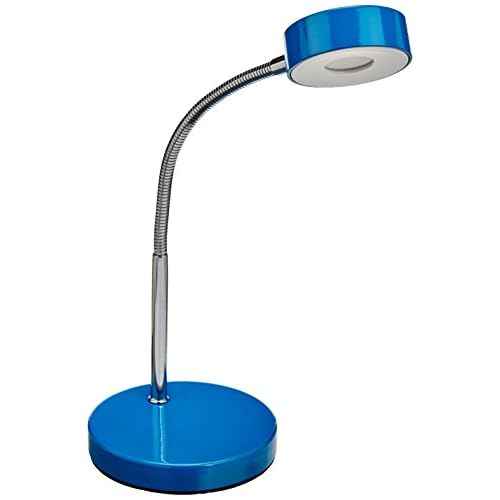 Globe Electric Company 12645 LED Desk Lamp, 5.24" x 5.43" x 8.46", Blue