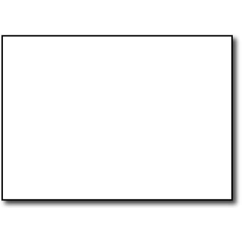 Heavyweight 80lb White 5" X 7" Cards/Invitations/Cardstock Sheets (500 Sheets)