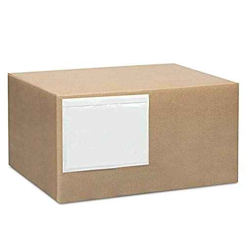 Packing List Envelopes 7.5" X 5.5" Pouches Clear Enclosed Adhesive Bags Pack of 1000