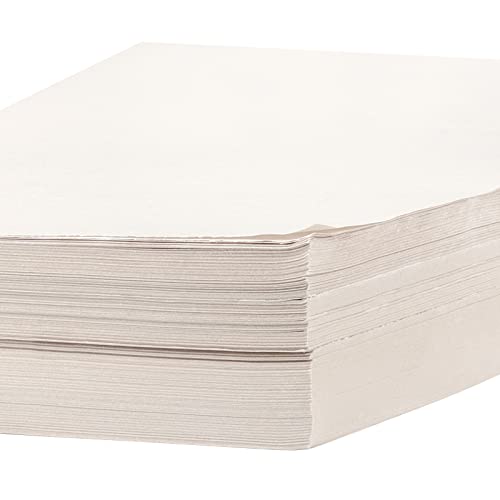SINJEUN 500 Sheets 12 x 16 Inch Newsprint Packing Paper, Blank