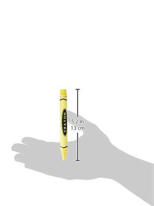 ACME Studios Crayon - Yellow Retractable Roller Ball Pen by Adrian Olabuenaga (PACME3YLRR)
