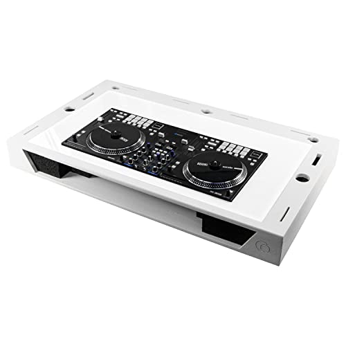 White Podium Plexiglass Faceplate with Foams for RANE ONE