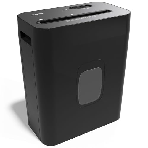 Staples 12-Sheet Cross-Cut Paper Shredder, Quiet, Anti-Jam, Black - Model 1