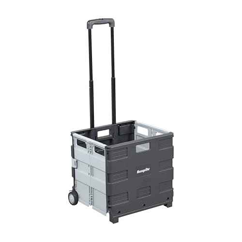 ECR4Kids Universal Rolling Cart, Mobile Storage, Black