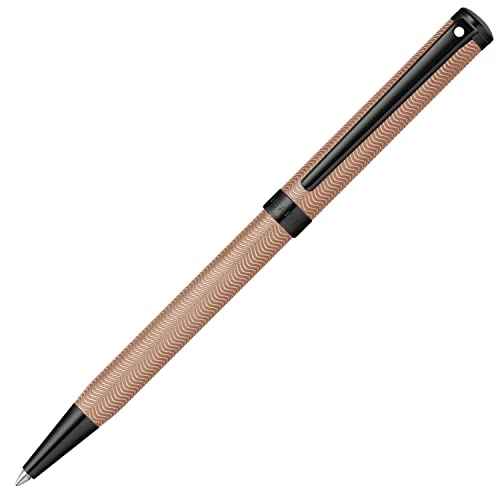 Sheaffer Intensity Engraved Bronze PVD w/Polished Black Appointments Ballpoint Pen