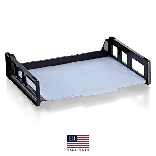 Officemate Letter Tray, Letter Size, Black, 12 Each (21002)