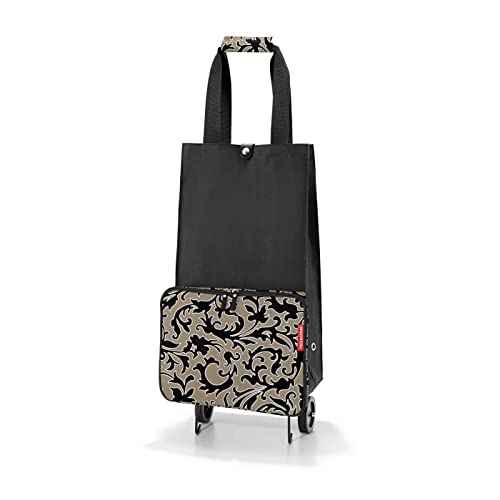 reisenthel foldabletrolley Baroque Marble - Foldable, Compact Shopping cart - Easy to Store