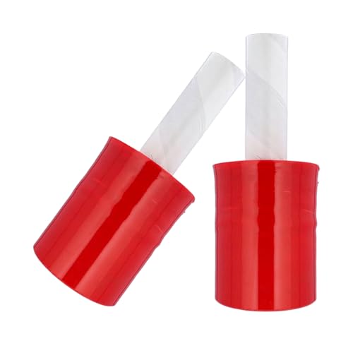 PSBM Dark Red Mini Stretch Film/Wrap with Handle 5" x 1000' 80 GA 12