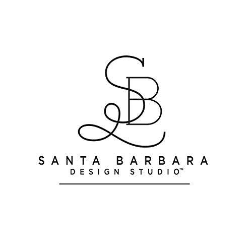 Santa Barbara Design Rectangular Acrylic Notepaper Holder with 125 Sheets Heavyweight Paper, 10" x 4.5", After Coffee