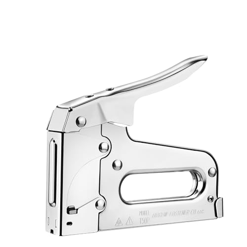 Arrow T50 Heavy Duty Staple Gun 1-Pack Manual Stapler for Upholstery & Repairs