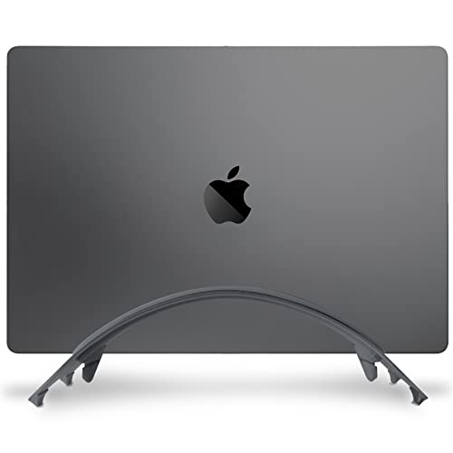 | BridgeStand for MacBook Aluminum Vertical Laptop Desk Stand (Space Gray)