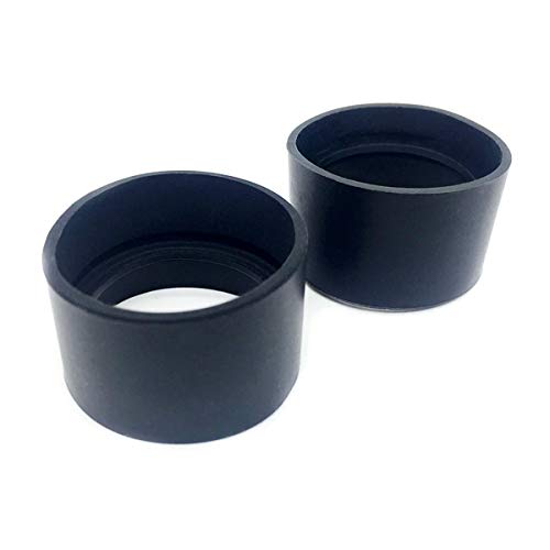 BoliOptics 30mm Rubber Eye Guards for Microscope Eyepieces (Pair) - Fits 1.25 inch (32mm) OD