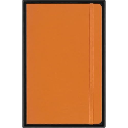 Moleskine Limited Edition Notebook Vegea, Large, Ruled, Orange Capri, Soft Cover (5 x 8.25)