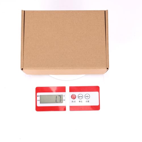 PHAREGE 6-Pack Small Mail Shipping Boxes 7x5x2 inches Brown - Easy Fold Kraft Cardboard