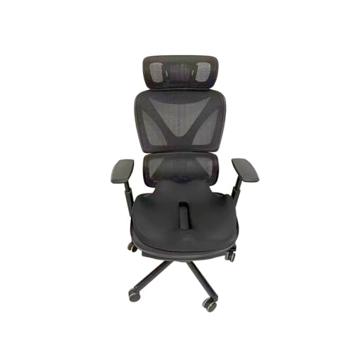Seat Cushion for Office Chairs XL, Tailbone Pain Relief, Game Chair Cushion, Desk Chair Cushion, Memory Foam, Non-Slip Bottom with Zipper, Pillow, with Portable Handle
