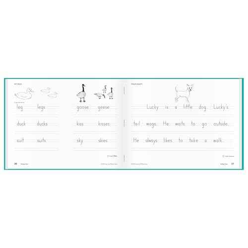 Learning Without Tears Age 7+, 2nd Grade+, Handwriting Practice, Writing Book, School & Home, Language Arts, Tutoring, Sensory