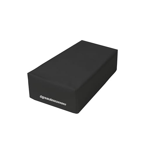 DigitalDeckCovers Scanner Dust Cover & Protector for Epson Perfection 2450, 3170, 3200, 4490, 4870, 4990, V500, V550, V600 & Canon Canoscan 8600F, 8800F, 9000F Photo Scanners (Black)