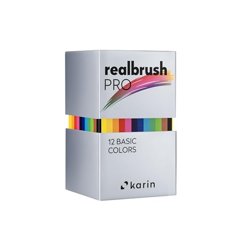 Karin Realbrush PRO Basic Colors - a set of 12 brushes in an exclusive and protective case.