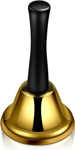 Classic Hand Bell for Weddings, Parties & Christmas – Vintage Dinner Bell