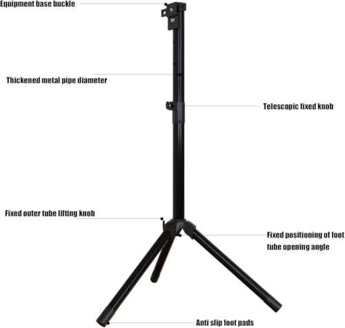 WANTHER 3D Hologram Fan Stand Adjustable Height 39.4-69 Inches for LED Holographic Displays
